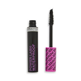 Makeup Revolution Relove Power Lash - Mascara Volume Étanche Végan, Noir, 8 ml